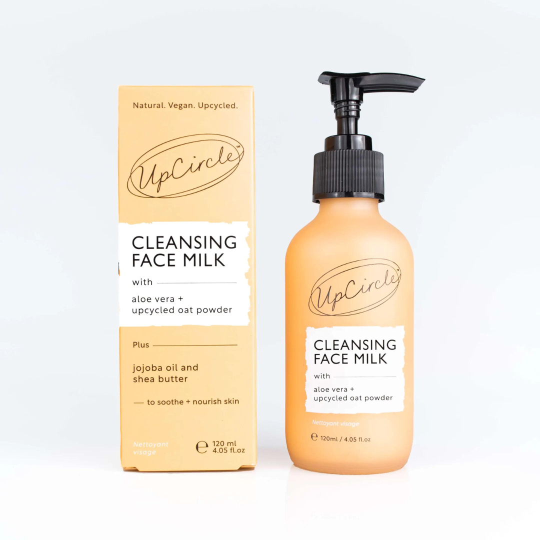 Upcircle Beauty Cleansing Face Milk with Oat Powder + Aloe Vera