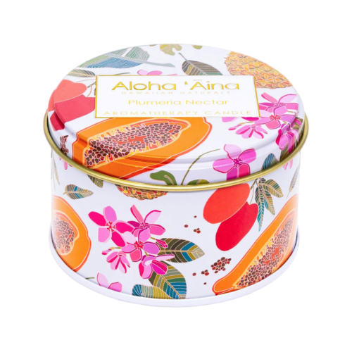 Maui Soap Company Hawaiian Aromatherapy Candle - Plumeria Nectar
