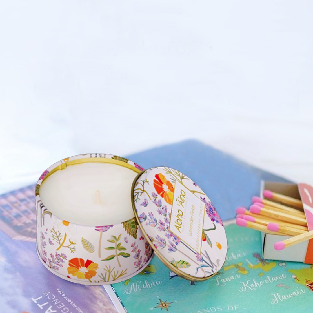 Maui Soap Company Hawaiian Aromatherapy Candle - Hibiscus Passion