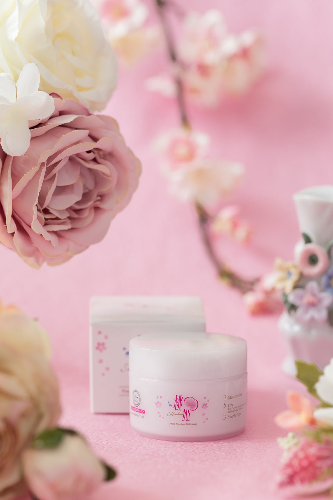 Momohime Peach Moisture Gel Cream 30g (Moisturiser)